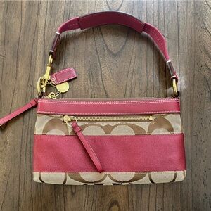 Coach purse mahogany color. Pristine condition.